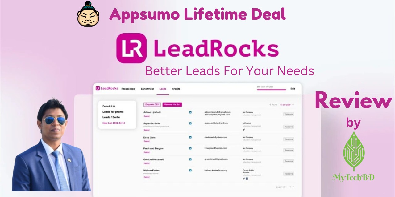 Leadrocks Review Better Leads For Your Needs